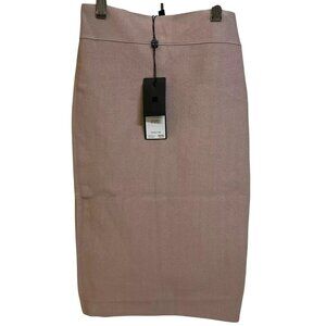 BCBGMaxAzria Nathalia Pencil Bandage Skirt XXS SoyChai Pink Nude knee 8345